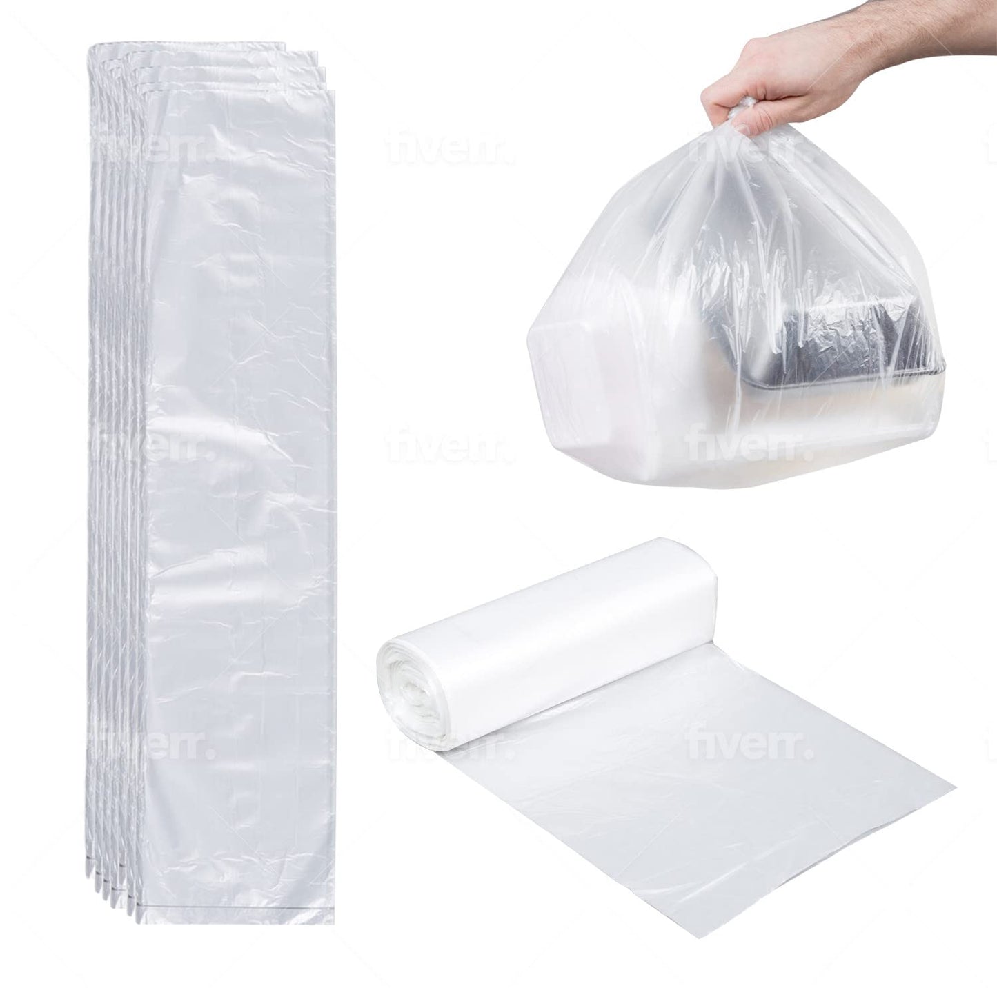 C&S Event Supply Co. Clear Trash Bags