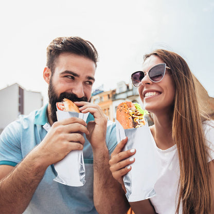 Foil Hot Dog Sleeves