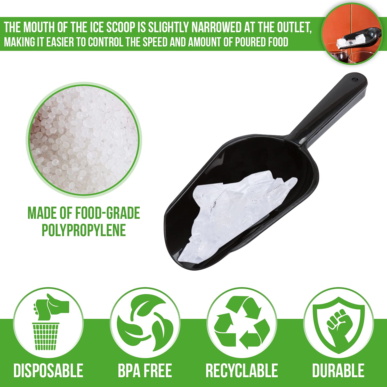 Ice hygiene: avoid the poop – use a scoop